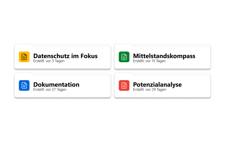 Project management dashboard